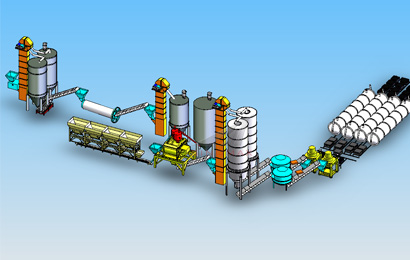 สายการผลิตอิฐอบไอน้ำ