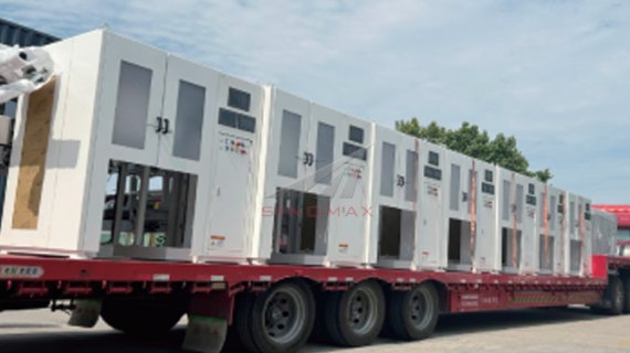 เครื่องจักรบรรจุภัณฑ์ถูกส่งมอบให้กับบริษัทนิปปอนไชน่า