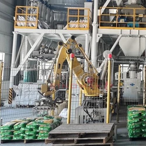 เครื่องจัดเรียงพาเลทหุ่นยนต์