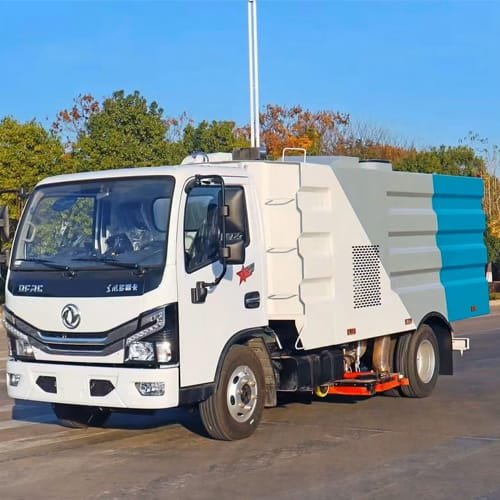 รถกวาดถนน