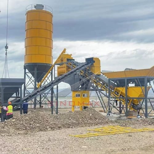 โรงงานผสมคอนกรีตเคลื่อนที่